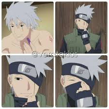 Finally The Face Under Kakashi S Mask Now I Can Die In Peace Anime Naruto Naruto Sasuke Sakura Kakashi No Mask