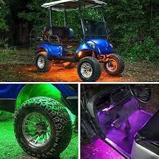 Ledglow 12pc Million Color Led Golf Cart Underglow Accent Neon Lighting Kit With Wheel Well Interior Lights For Ezgo Golfiya The Sports Store In 2020 Golf Carts Gas Golf Carts Golf