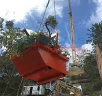 Tipping Bins Crane Lifting Bulk Waste | Materials Handling