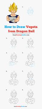 See more ideas about vegeta, dragon ball z, dragon ball. How To Draw Vegeta From Dragon Ball Dragon Ball Drawing Easy Hd Png Download Transparent Png Image Pngitem