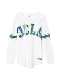 ucla limited edition varsity crew pink victorias secret