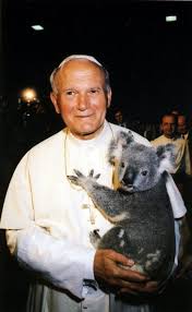 Pope John Paul Ii Lover Of All Animals Even Ones With Chlamydia Pope John Paul Ii St John Paul Ii John Paul Ii