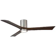 Irene Hlk 3 Blade Led Ceiling Fan By Atlas Fan Company At Lumens Com Ceiling Fan Led Flush Mount 3 Blade Ceiling Fan