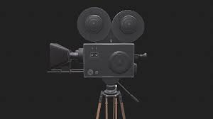 Classic Movie Camera 3d Model Movie Camera Movies 3d Model