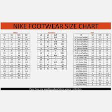 nike toddler shoe size chart nike running shoes