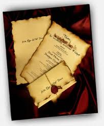 Vintage Wedding Invitation Horizon Hand Made Paper Parchment Vintage We Wedding Invitations Personalised Wedding Invitations Vintage Wedding Invitations