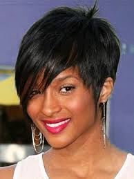 The hair is dual toned for this particular hairstyle. 5 Beautiful Short Haircuts Oval Faces African American Cruckers