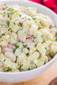 Chadwick boseman, who hosted saturday night live in april, shared the meaning behind one of his hilarious sketches. Creamy Potato Salad Recipe Natashaskitchen Com