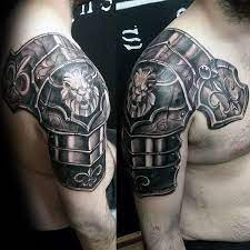 Attractive armor of god tattoo. 50 Lion Shoulder Tattoo Designs For Men Masculine Ink Ideas Body Armor Tattoo Shoulder Armor Tattoo Armour Tattoo