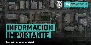 Santiago de chile, a cuarentena total por récord de casos. Providencia