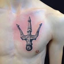 20 Mighty Trident Tattoo Designs And Meanings Tattoobloq Trident Tattoo Poseidon Tattoo Tattoo Designs And Meanings