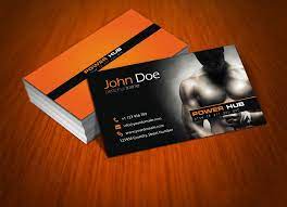 Pink dumbbells fitness and aerobic business card design # 801041. Power Hub Gym Free Psd Business Card By Mct2art On Deviantart Personal Trainer Business Card Business Card Psd Fitness Business Card