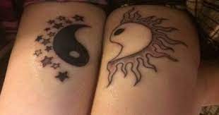 22 Ideas For Tattoo Moon Tribal Yin Yang Friendship Tattoos Tattoos Ying Yang Tattoo