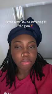 How to Manage A Fresh Retwist While Working Out