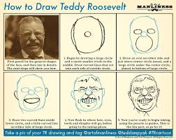 How To Draw Teddy Roosevelt Teddy Roosevelt Art Of Manliness Drawings