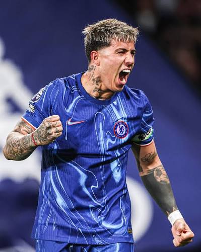 Enzo Fernández has now been directly involved in 25 goals for Chelsea this  season across all competitions. Finding his feet.