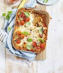 Ovenschotel Met Kastanjechampignons Gegrilde Groenten En Tarwegraantjes Gegrilde Groenten Groenten Groentemix