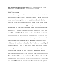 At one point during the trip, carmen takes the book that ofelia is reading in the. Pdf Pan S Labyrinth El Laberinto Del Fauno Review