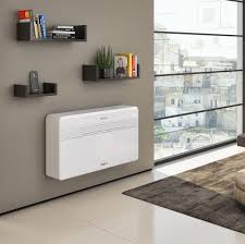 This camper is equipped with a wall mounted air conditioner to keep you feeling cool on hot summer days. Olimpia Splendid Releases World First Wall Mounted Air Conditioner With No External Unit Appliance Retailer