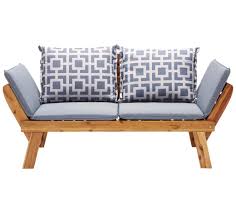 Gartenbank Akazie Grau Akaziefarben Design Holz Textil 190 75 67cm Ambia Garden In 2020 Gartenbank Akazienholz Mobel Holzsofa