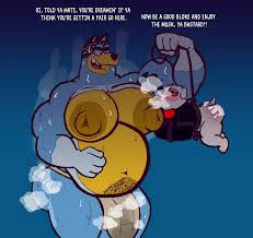 Post 6287687: Bandit_Heeler Bluey_(series) Brian_Griffin crossover  Family_Guy VermontTheSeagull
