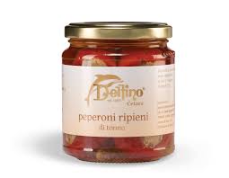 Ricetta peperoni ripieni di tonno. Peperoni Ripieni Di Tonno Delfino Casabufala