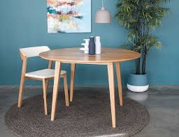 The gray barn southerndown traditional countryside dining table. Solid Oak Modern Round Dining Table For 6