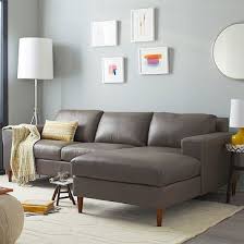 Contemporary sofas and modern sectionals are the backbone of any living room. York 2 Piece Leather Chaise Sectional Leather Couches Living Room Grey Leather Sofa Living Room Leather Sofa Living Room