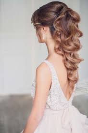 Beautiful hairstyles with long ponytail hairstyles : Art4studio Long Ponytail Wedding Hairstyles 2 Deer Pearl Flowers