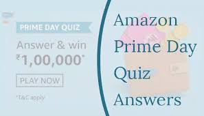 We did not find results for: Amazon Prime Day Quiz Answers Win Exciting Prizes And Rewards