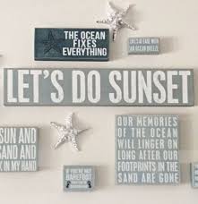 Beach Box Signs Wall Decor Box Signs Beach House Beach Cottage Style