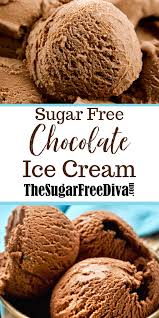 Try these amazing, cooling recipes. Homemade Sugar Free Chocolate Ice Cream Delicious Dessert Recipe Made Without Adding Sugar To It Sugar Free Ice Cream Sugar Free Chocolate Chocolate Ice Cream