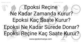 Tesisat ve çatı kaplama gibi işlerde kullanılan yine özel yavaşça ve dengeli bir hareket ile uygulama alanına sonuna kadar hiç durmadan silikon çekin. Epoksi Kuruma Suresi Epoksi Ne Zaman Kurur