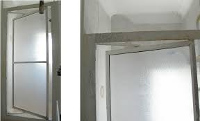 To paint a flat door, start by painting the inside hinge edge, working around the door in one direction. How To Remove Remaining Paint From A Shower Door Frame Diynot Forums