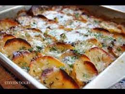 Check Gordon Ramsay S Potatoes Boulangere Recipe From The F Word Lighter And Healthier Than Dauphinoise And Just As Impressiv Boulangere Potatoes Recipes Food