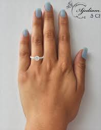 Big discounts on silver rings! Diamond Sizes On Hand Finger Ring Ajediam