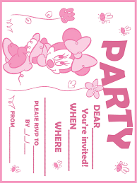 Stuff your mom didnt make minnie mouse invitations. Mickey Mouse First Birthday Invitation Template Novocom Top