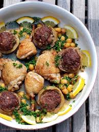 Gefullte Artischocken Auf Algerische Art Algerian Cuisine Algerian Recipes Food