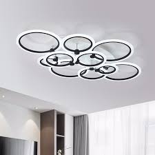 20 showstopping bedrooms with pendants and chandeliers. Modern Led Ceiling Lamp For Bedroom Lighting With Remote Control Living Dining Room Black Lights Fixtures Home Luminaria Lustre Ceiling Lights Aliexpress