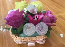 Gabungan bunga ros merah & lebeh kurang mcm hydrangea. Produk