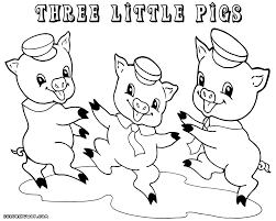 This collection includes mandalas, florals, and more. Three Little Pigs Colouring Sheets Printable High Quality Coloring Home