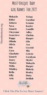 The Prettiest Most Unique Baby Girl Names For 2021 This Little Nest Baby Girl Names Unique Cute Baby Girl Names Baby Girl Names