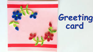 An excellent hand made gift for your dear ones. Diy How To Make Beautiful Quilling Greeting Card Valentine Day Greeting Card Ideas Youtube
