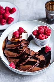 Kakao Pancakes Rezept Lois Recettesdedesserts Nourriture Delicieuse Nourriture Recette Crepe Au Chocolat