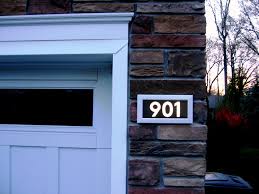 Address Led Illuminated House Numbers Contemporary Seattle By Address Led