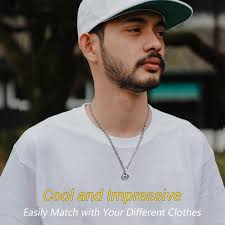 PROSTEEL Colgante de Acero Inoxidable Futbol para Hombre Tono Plata :  Amazon.es: Moda