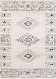 Black And White Farmhouse Rug Rectangular Area Rug Multi In 2020 Farmhouse Dining Room Rug Farmhouse Rugs Area Rugs