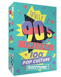 There may also be situations when. Totally 90s Trivia 100 Pop Culture Questions