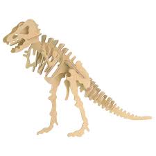 Using a power sander or hand sand the wood on both sides. Balsa Wood Puzzle T Rex
