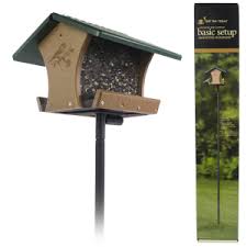 Aps Bird Feeder Pole System Aps Mounting System Wild Birds Unlimited 59 99 In 2020 Wild Birds Unlimited Backyard Wild Birds